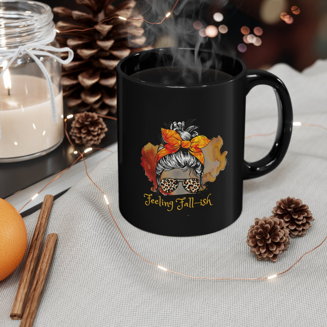 FeelingFall-ish  11oz Black Mug